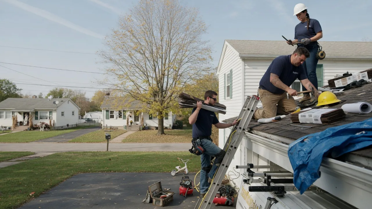 Local Roofing Contractors in White Pigeon, MI near me